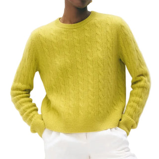 21764_CashmereVarsityCableCrewneck_Citronelle_AN_01.webp