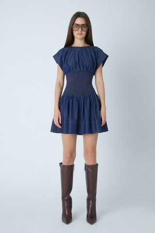 JS71 - ETTA Mix Media Short Dress