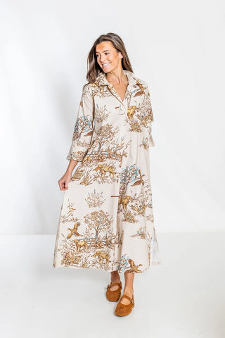 Maple Field & Feather© Ruthie Shirt Dress Long